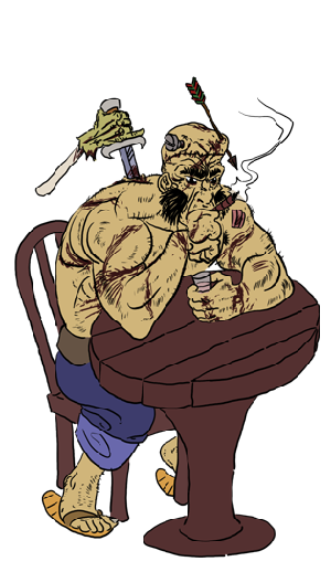 Der grimmige Pirat